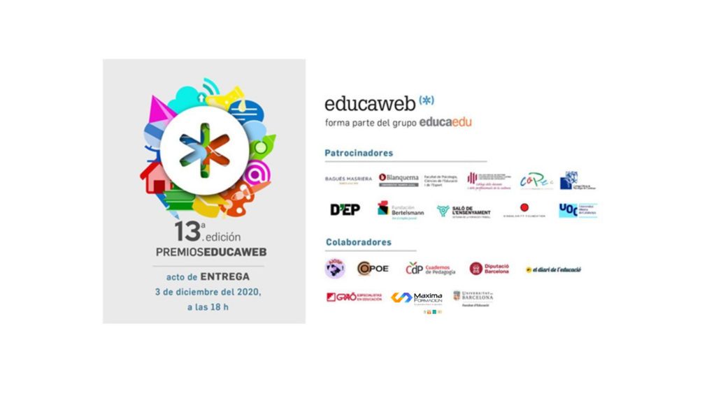 Máxima Formación patrocina los Premios Educaweb 2020